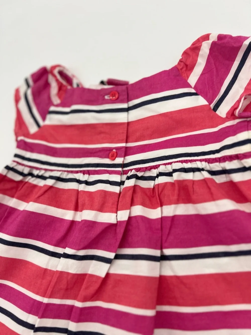 Gymboree Girl Pink Red Striped Shirt 2T